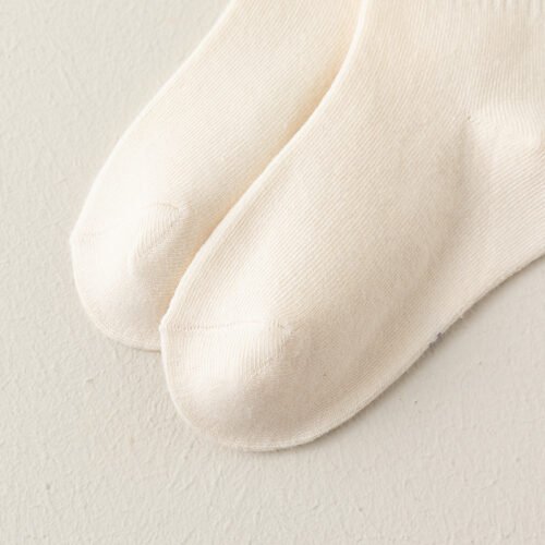 Kids Socks Girls Socks – Children’s Letter C Pattern Mid-Calf Socks 0-12 Years Old Colorful Casual Socks for Girls - Image 10