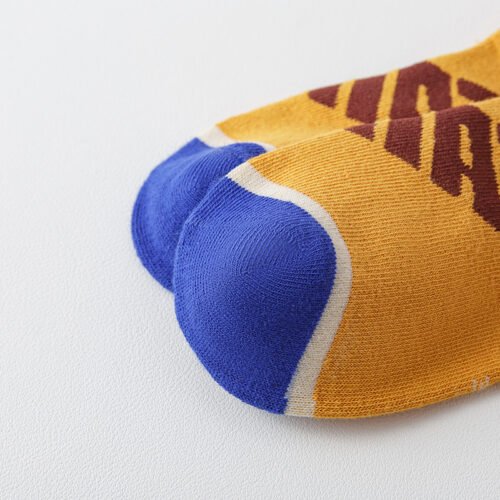 Kids Socks Boys Socks – Children’s socks Letter Pattern Mid-Calf Socks 0-12 Years Old for Boys - Image 7