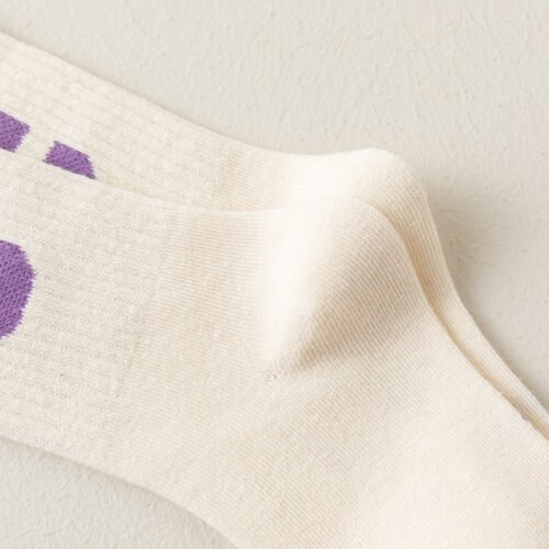 Kids Socks Girls Socks – Children’s Letter C Pattern Mid-Calf Socks 0-12 Years Old Colorful Casual Socks for Girls - Image 9